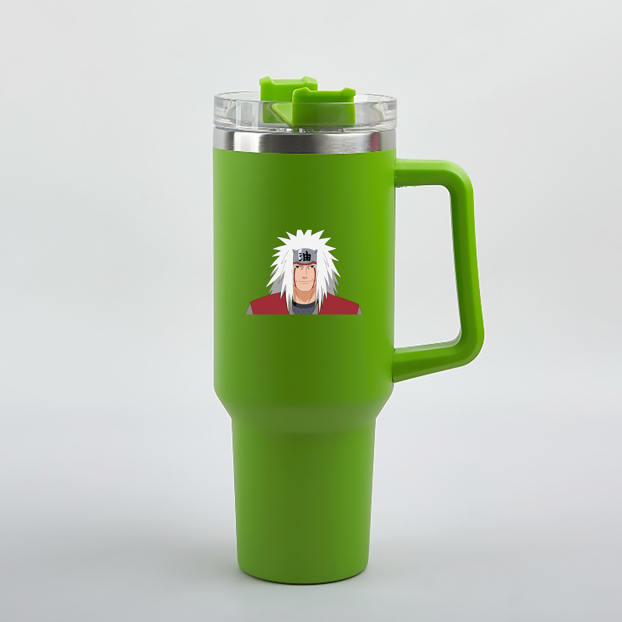 （画像用） NARUTO -ナルト- 自来也（じらいや） Jiraiya 1200mL車用タンブラー（カラープリント）